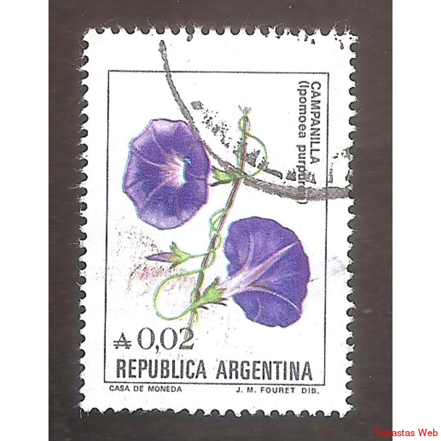 ARGEN1985 (1526) FLORES ARGENTINAS: CAMPANILLA USADA