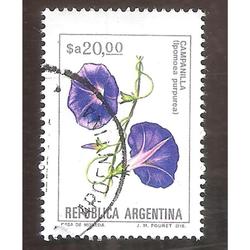 ARGEN1984 (1495a) FLORES ARGENTINAS: CAMPANILLA FLUO USA