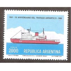 ARGENTINA 1980(1293) 20ANIV TRATADO ANTARTICO  MINT