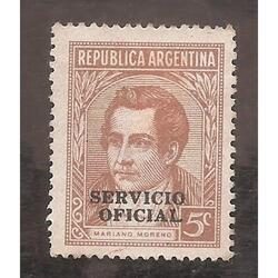 ARGENTINA 1935(368-340) MORENO OFFSET  FILI RA-RO  SO  NSG