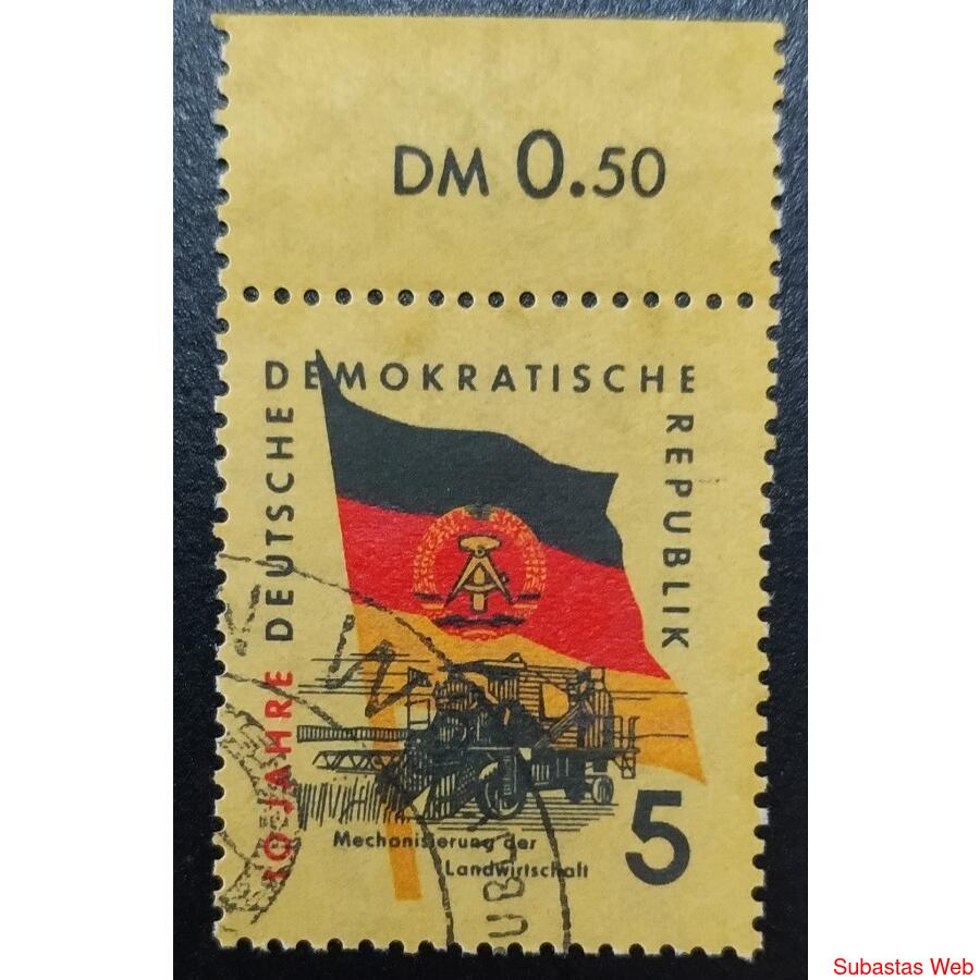 ALEMANIA DDR 1959; SCOTT 456 USADA