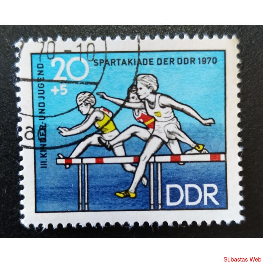 ALEMANIA DDR 1970; SCOTT B156, USADA
