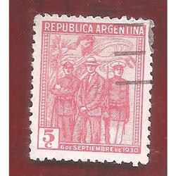 ARGENTINA 1930(MT335) REVOLUCION DEL 30  USADA