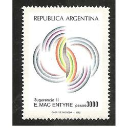 ARGENTINA 1982(1368) PINTURAS ESPAMER 81  MINT