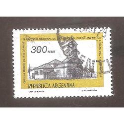 ARGENTINA 1978(1134a) CAPILLA RIO GRANDE MATE FOSFO USADA