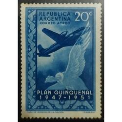 ARGENTINA AÑO 1951, GJ 998, MINT