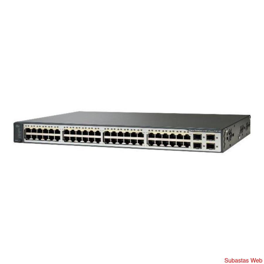 Switch Cisco Catalyst 3750V2 48 Port 10/100 PoE