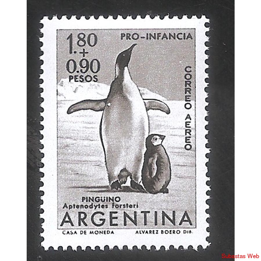 ARGENTINA 1961(A82GZ66) PRO INFANCIA VARIEDAD GZ66
