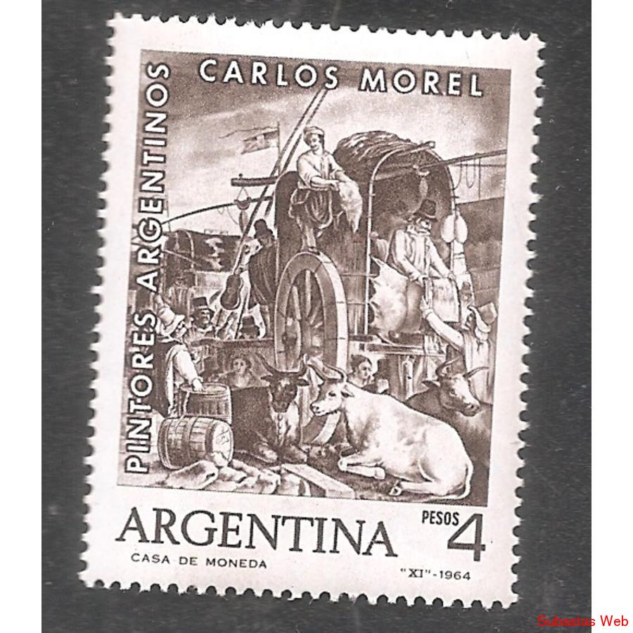 ARGENTINA 1964(698GZ41) CARLOS MOREL VARIEDAD CEFILOZA GZ41