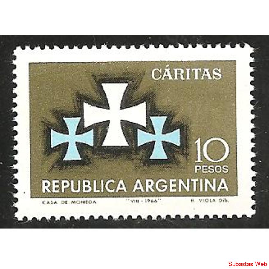 ARGENTINA 1966(762) CARITAS ARGENTINA