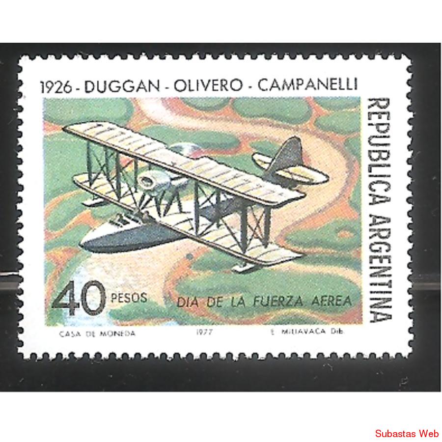 ARGENTINA 1977(1105GZa) DIA DE LA FUERZA AEREA VARIEDAD CEFI