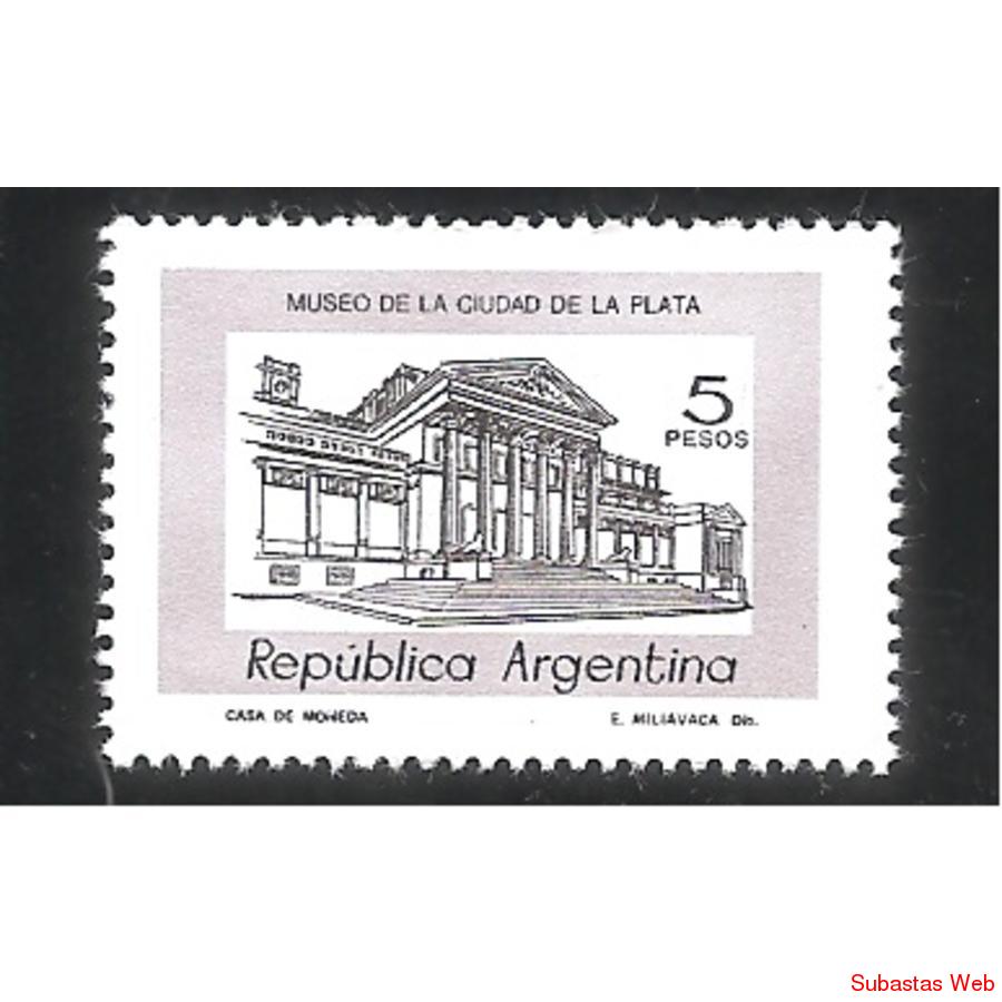 ARGENTINA 1978(1128) CORREO ORDINARIO MUSEO DE LA PLATA mint