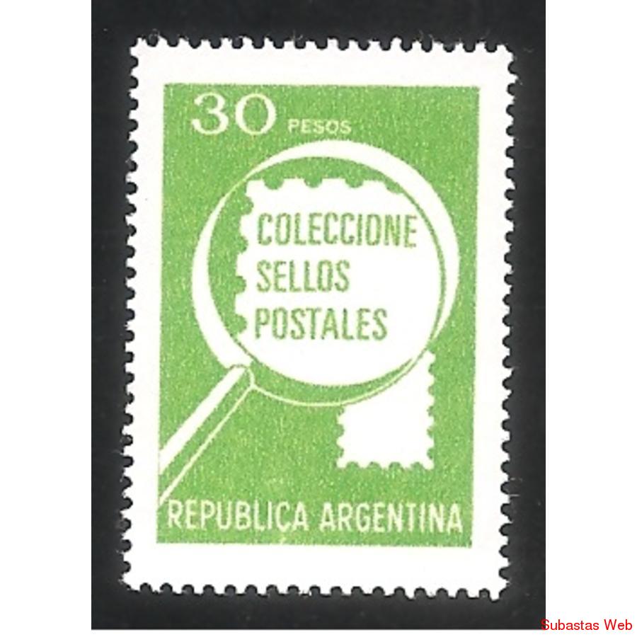 ARGENTINA 1979(1169) CORREO ORDINARIO DIFUSION DE SERVICIOS