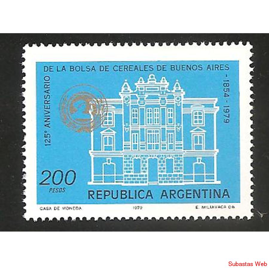 ARGENTINA 1979(1176) BOLSA DE CEREALES MINT