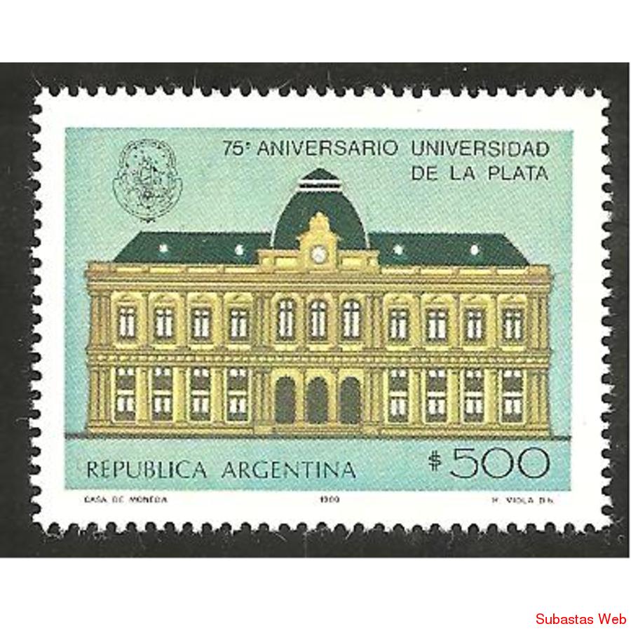 ARGENTINA 1980(1242) UNIVERSIDAD DE LA PLATA  MINT