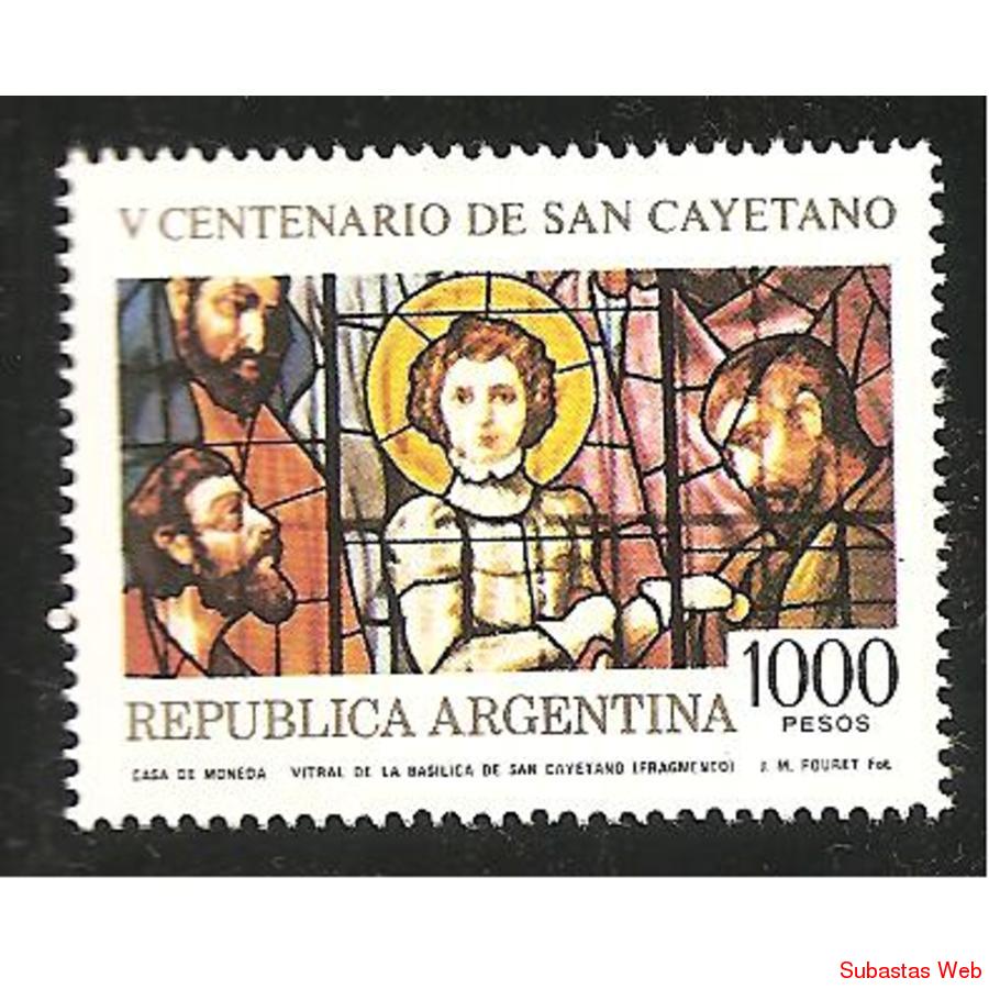ARGENTINA 1981(1306) V CENTENARIO DE SAN CAYETANO MINT