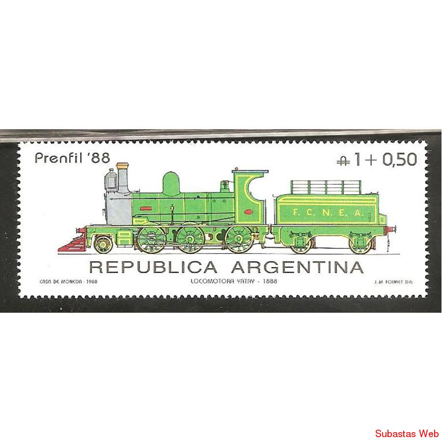 ARGENTINA 1988(1690) PRENFIL 88