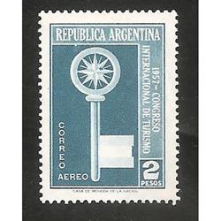 ARGENTINA 1957(A49) CONGRESO DEL TURISMO NUEVA