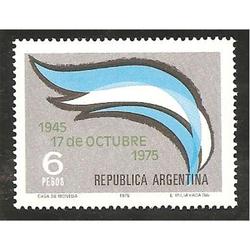 ARGENTINA 1975(1025) ANIVERSARIO DEL 17 DE OCTUBRE MINT