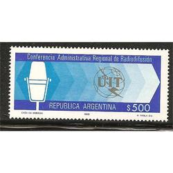 ARARGENTINA 1980(1210) CONFERENCIA DE RADIODIFUSION MINT
