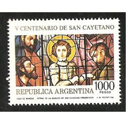 ARGENTINA 1981(1306) V CENTENARIO DE SAN CAYETANO MINT