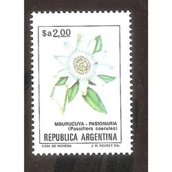 ARGENTINA 1983(1416) FLORES: MBURUCUYA FOSFORESCENTE