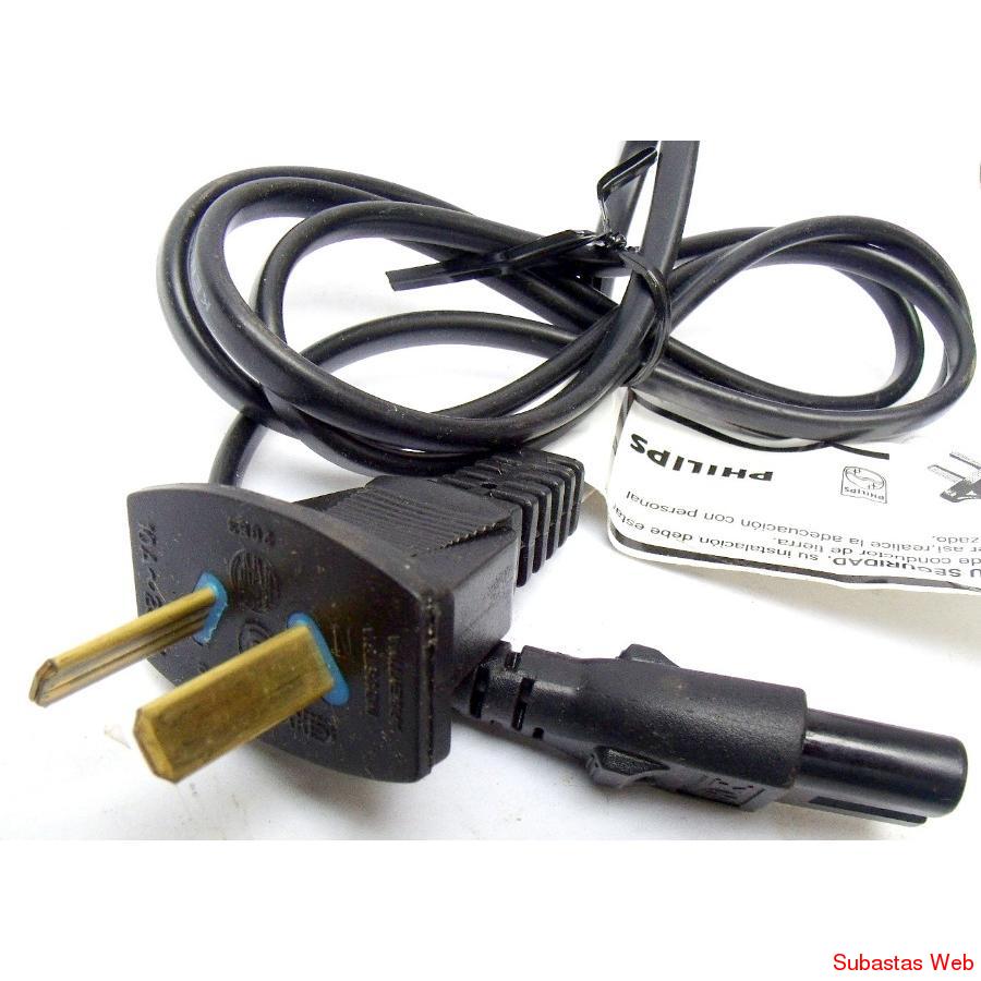 Cable Power 220v Interlock Ficha 8 Fuentes Radios Led Iram
