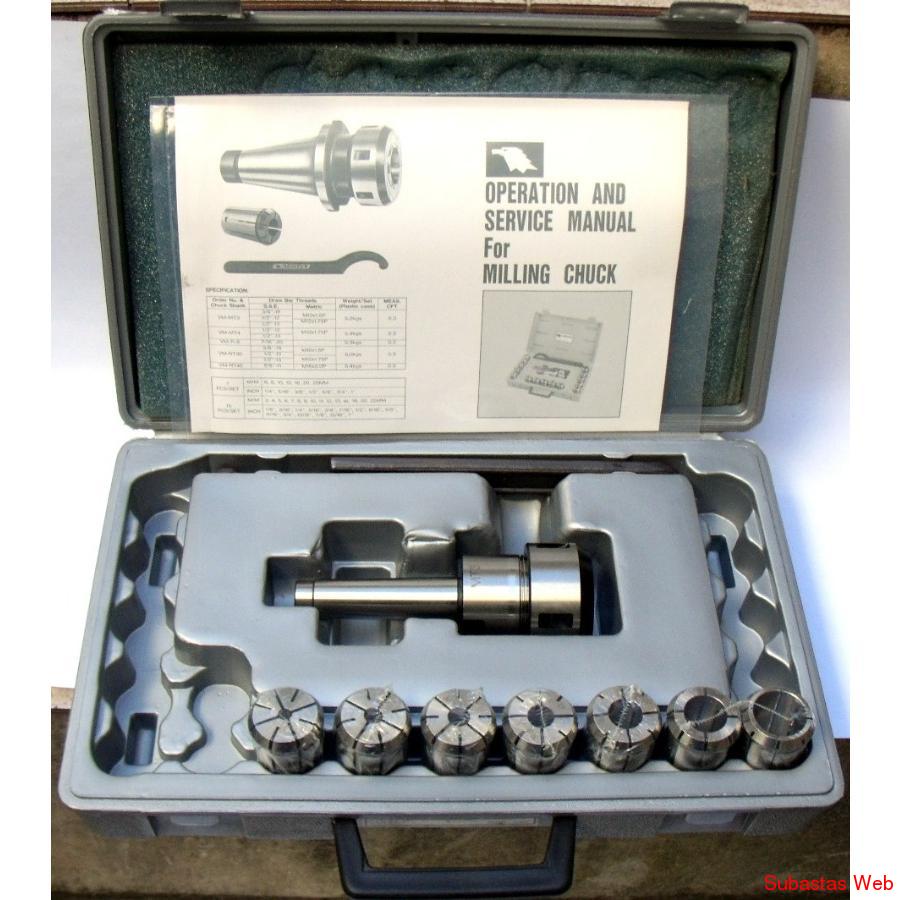 Cabezal Porta Pinza 7 boquillas MT3- Cono Morse VERTEX -  Nu