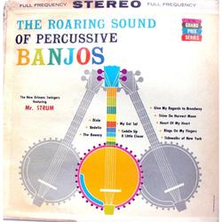 Disco Vinilo LP. Percusion Banjos USA.1960 Stereo Unico