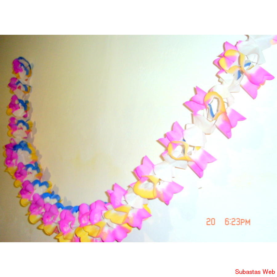 Guirnaldas Papel Fiestas Cumpleaños Surtidas 12 Unidades x 1