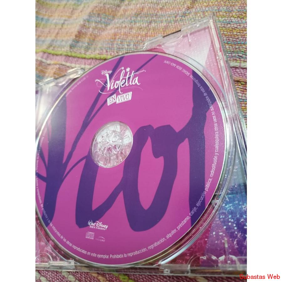 CD Violetta en vivo