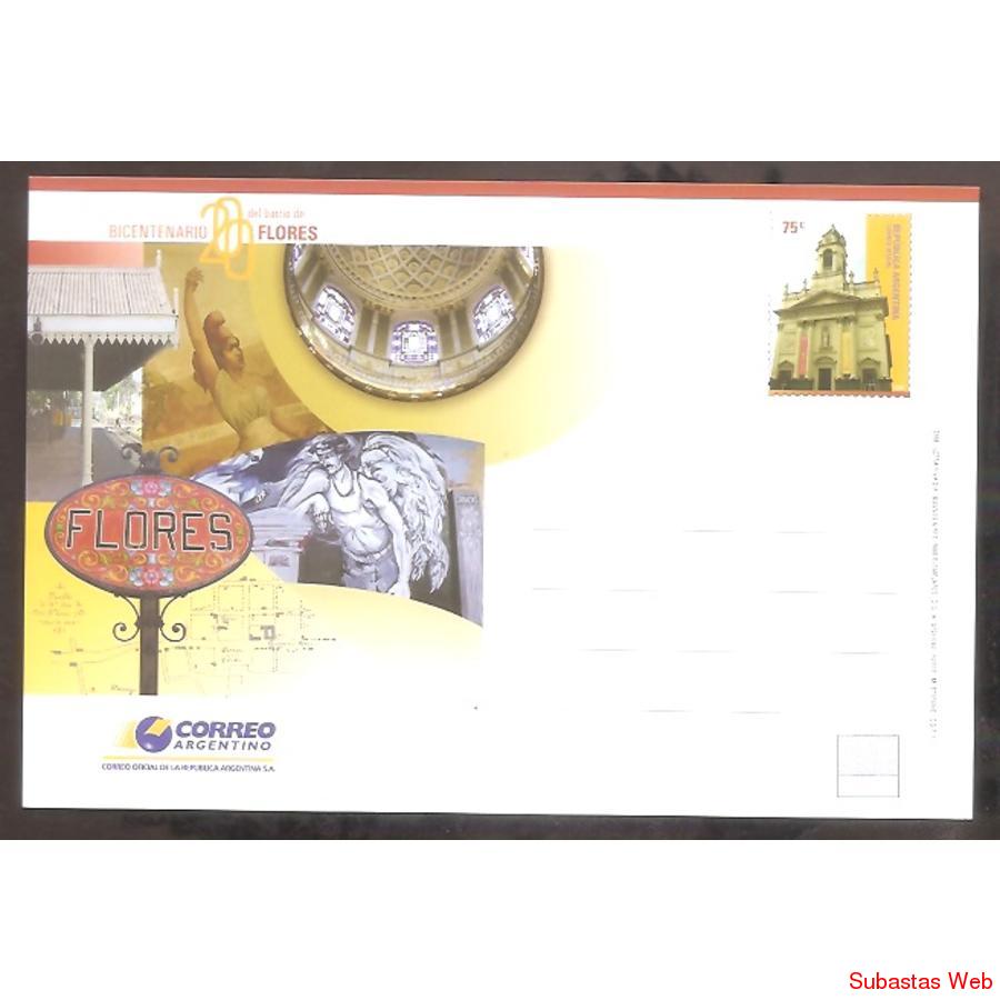 ARGENTINA 2006 ENTERO 176 SAN JOSE DE FLORES