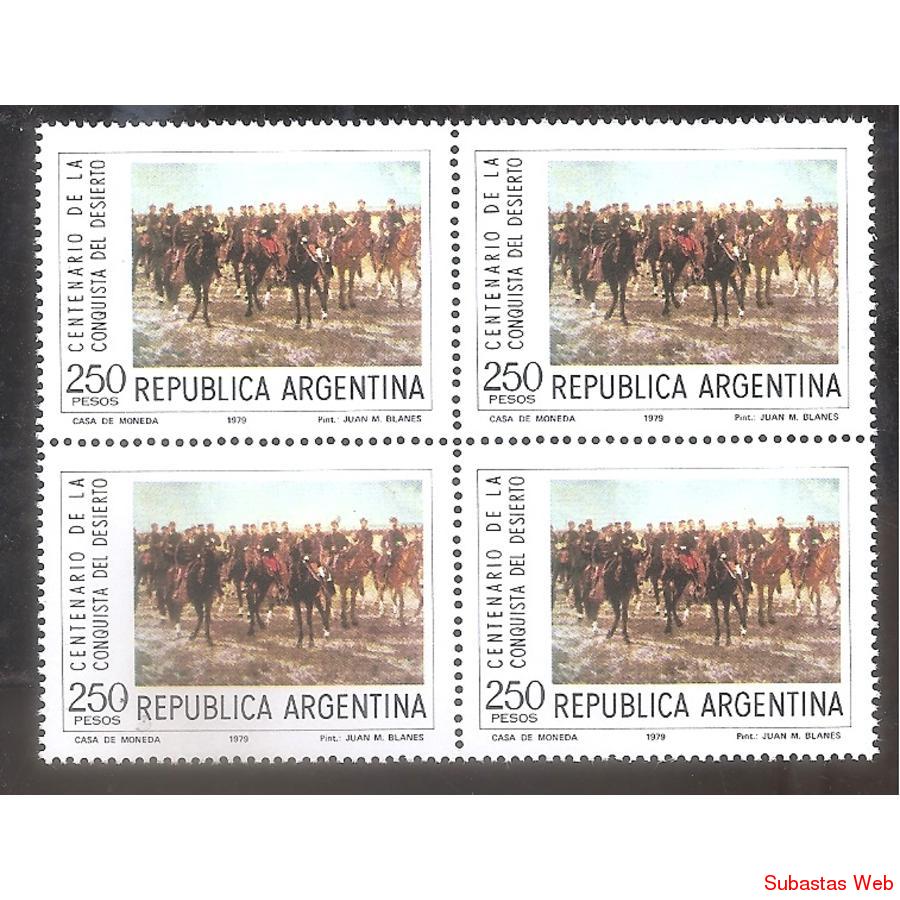 ARGENTINA 1979 CUADRITO MT1182  CONQUISTA DEL DESIERTO