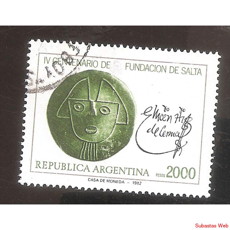 ARGENTINA 1982 (MT1331) FUNDACION DE SALTA,  USADA