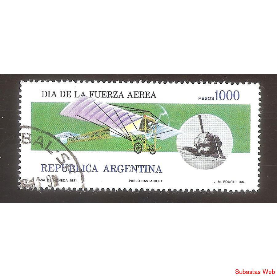 ARGENTINA 1981 (MT1305) DIA DE LA FUERZA AEREA  USADA
