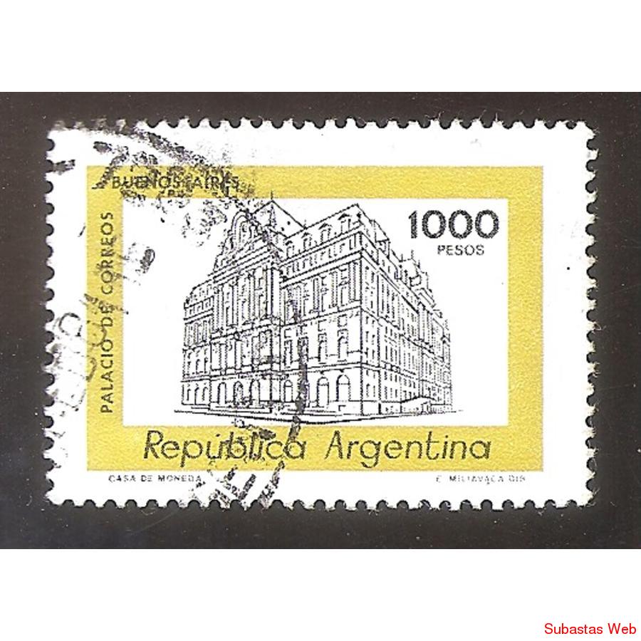 ARGENTINA 1979 (MT1201a) PALACIO DEL CORREO FLUO  USADA