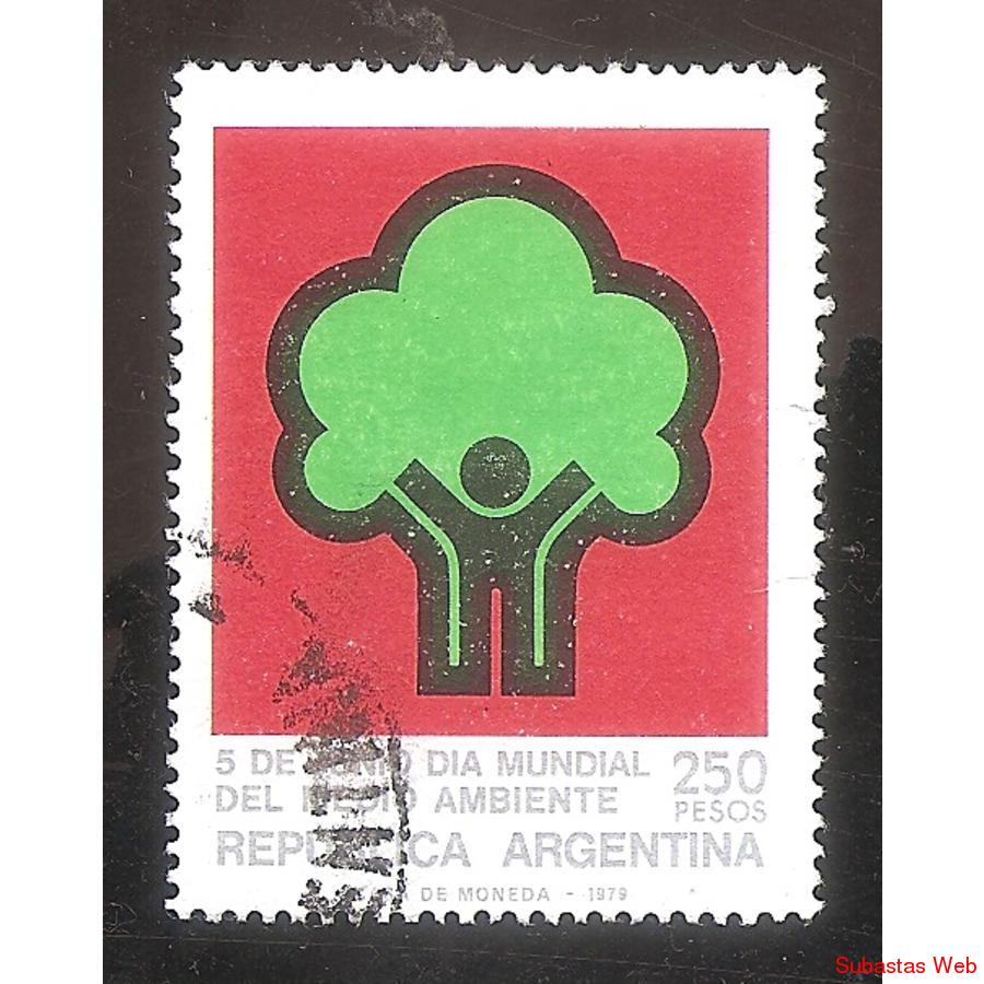 ARGENTINA 1979 (MT1180) DIA DEL MEDIO AMBIENTE,  USADA
