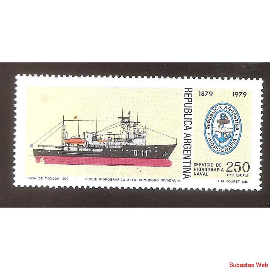 ARGENTINA 1979 (MT1179) HIDROGRAFIA NAVAL  USADA
