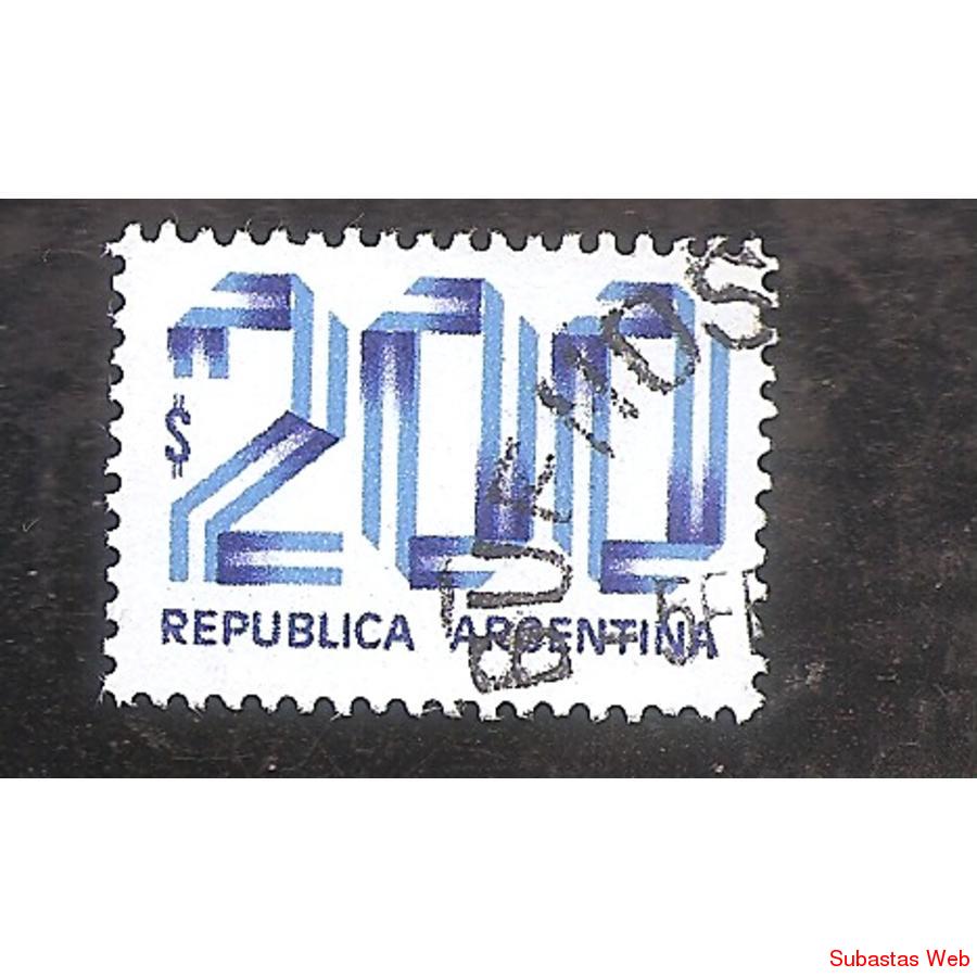 ARGENTINA 1978 (MT1149) CINTAS CIFRAS DE $200  USADA