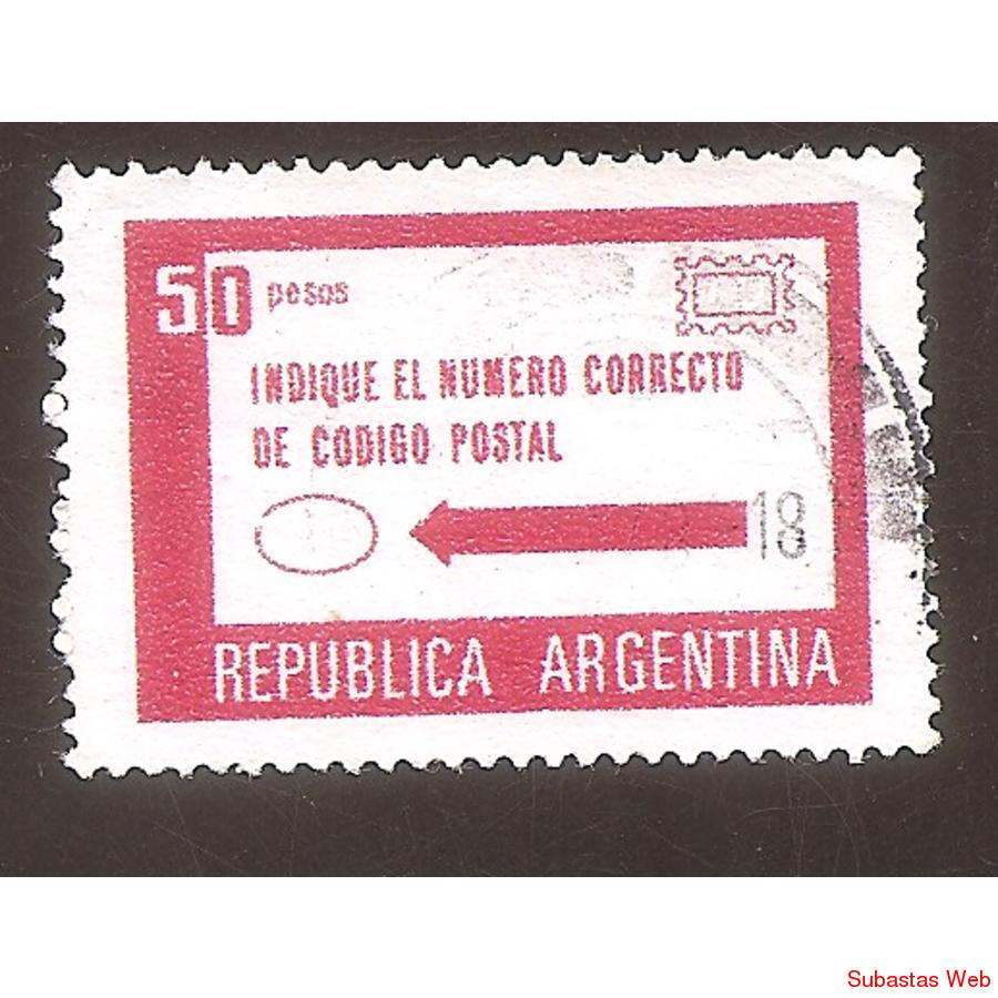 ARGENTINA 1978 (MT1145) DIFUSION DE SERVICIOS  $50  USADA