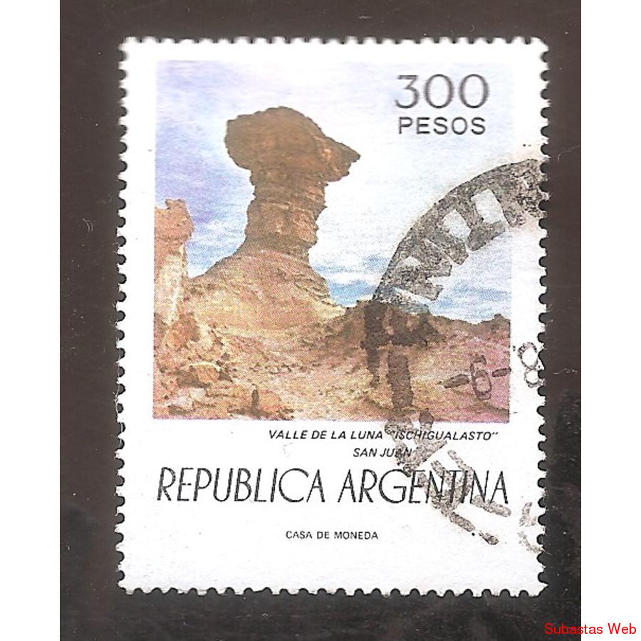 ARGENTINA 1976 (MT1075A) VALLE DE LA LUNA FLUORESCENTE,  USA