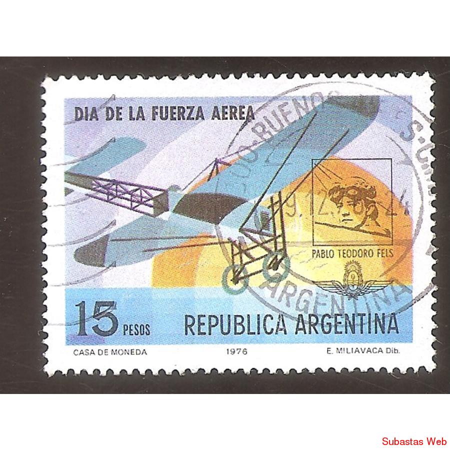 ARGENTINA 1976 (MT1069) DIA DE LA FUERZA AEREA  USADA
