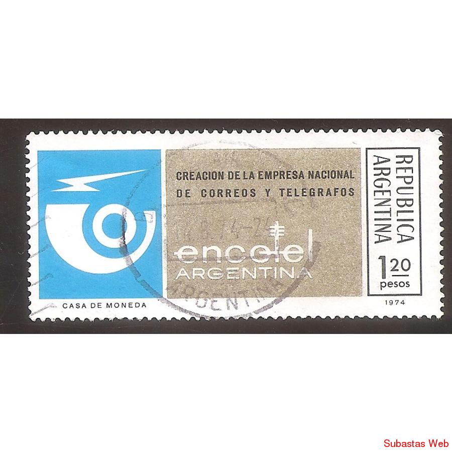 ARGENTINA 1974 (MT980) CREACION DE ENCOTEL,  USADA