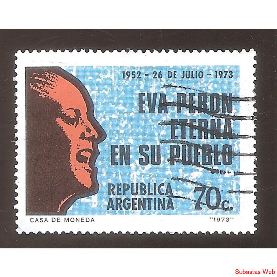 ARGENTINA 1973 (MT946)  EVA PERON  USADA