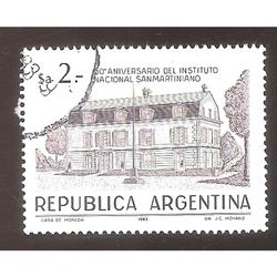 ARGENTINA 1983 (MT1426) INSTITUTO SANMARTINIANO  USADA