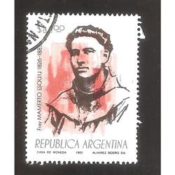 ARGENTINA 1983 (MT1421) FRAY MAMERTO ESQUIU USADA
