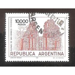 ARGENTINA 1982 (MT1362) PROVINCIA DE MISIONES  USADA