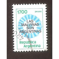 ARGENTINA 1982 (MT1335)  MALVINAS SON ARGENTINAS,  USADA