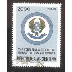 ARGENTINA 1982 (MT1334) FUERZAS AEREAS AMERICANAS  USADA