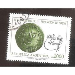 ARGENTINA 1982 (MT1331) FUNDACION DE SALTA,  USADA